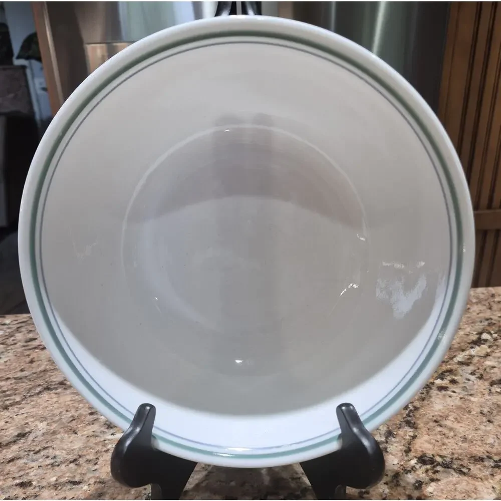 Corelle Country Cottage Blue/Green Trim 8.5